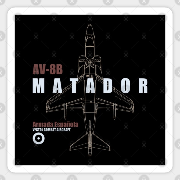 Spanish AV-8B Matador Magnet by TCP